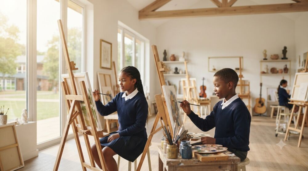 The new arts studio